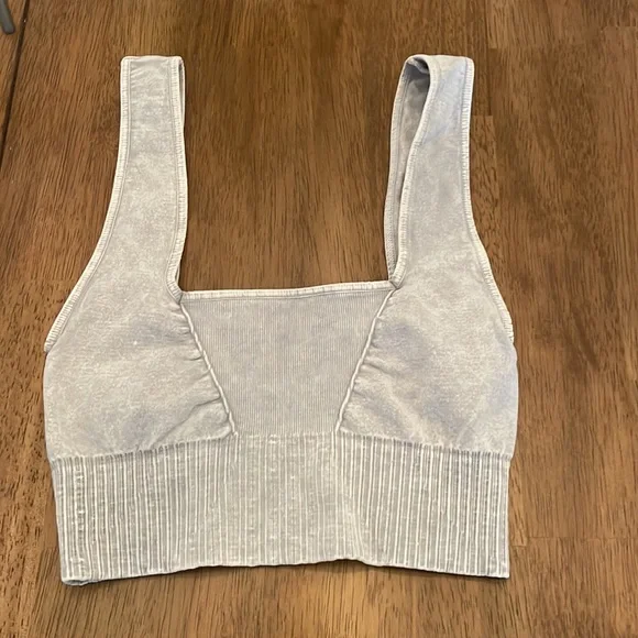 NWOT Free People Good Karma Square Neck Top - Picture 6 of 6